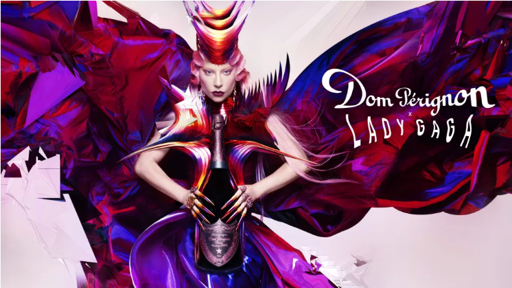 Lady Gaga Dom Pérignon