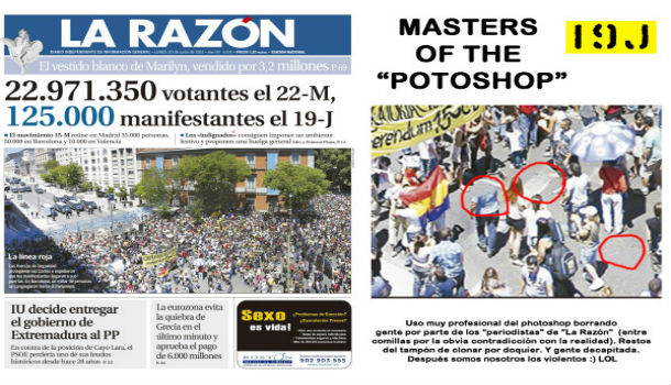 Las Muestras De Manipulación Del Periodismo En España Más Descaradas