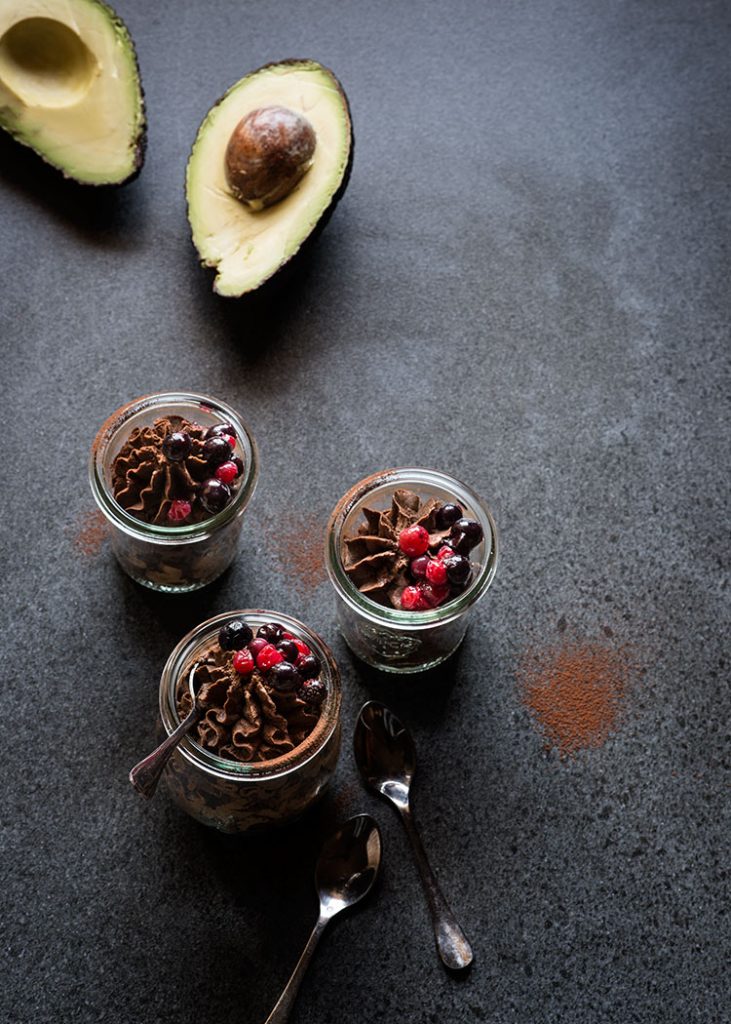 Receta De La Mousse De Chocolate Y Aguacate