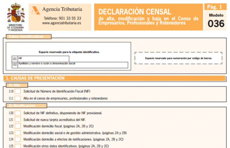 Declaración Censal