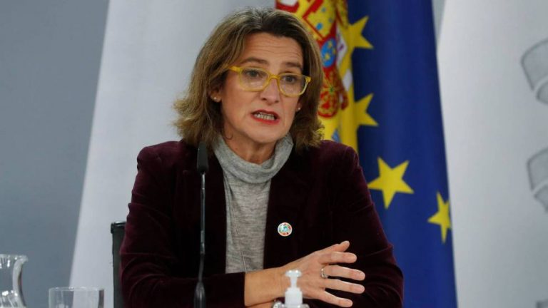 Ribera califica las declaraciones de VOX sobre cambio climático de una «mal gusto»