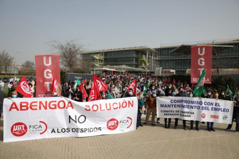 Trabajadores de Abengoa piden «una solución definitiva»