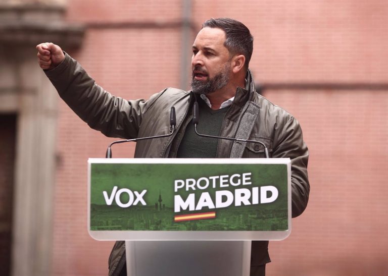 Vox se reivindica como el partido «de la calle»
