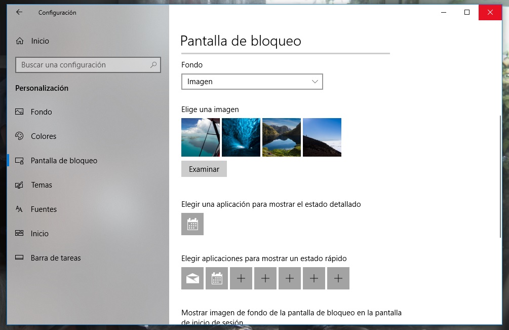 Windows 10 Y La Personalización