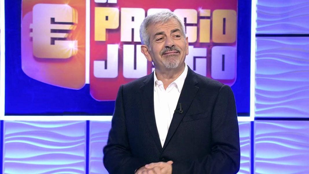 Carlos Sobera, presentador de 'El precio justo' en Mediaset.