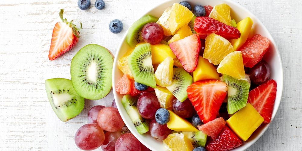Ingredientes para ensalada de frutas de verano  