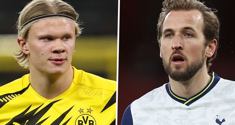 Haaland Harry Kane Agüero delanteros