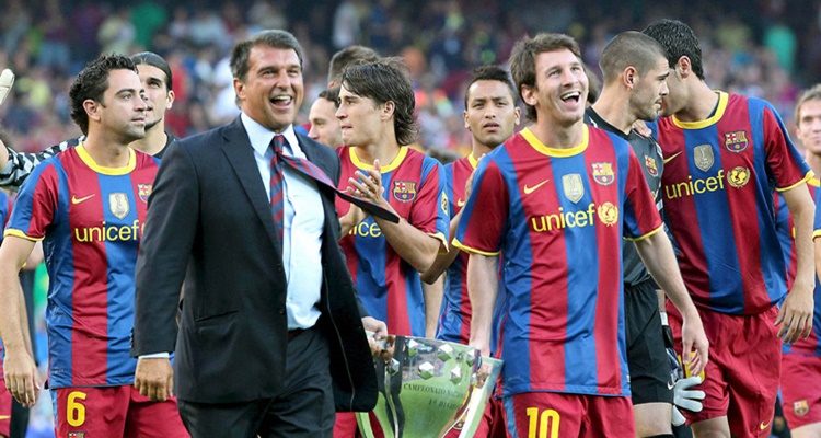 Leo Messi Laporta Barça Fichajes