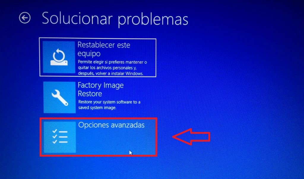 Modo Seguro Windows 10