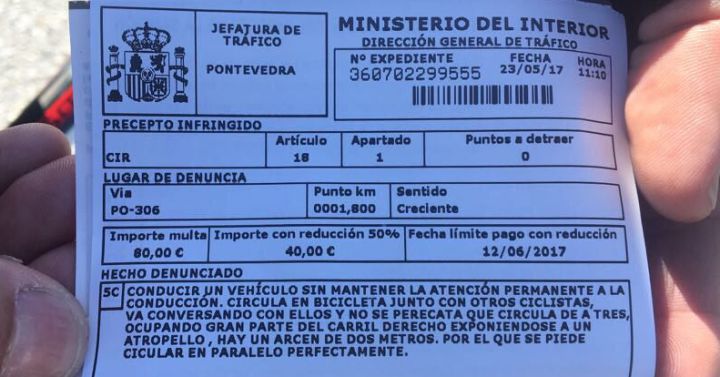 Conozca Cada Multa Que Impone La Dgt Sobre Andar En Bicicleta