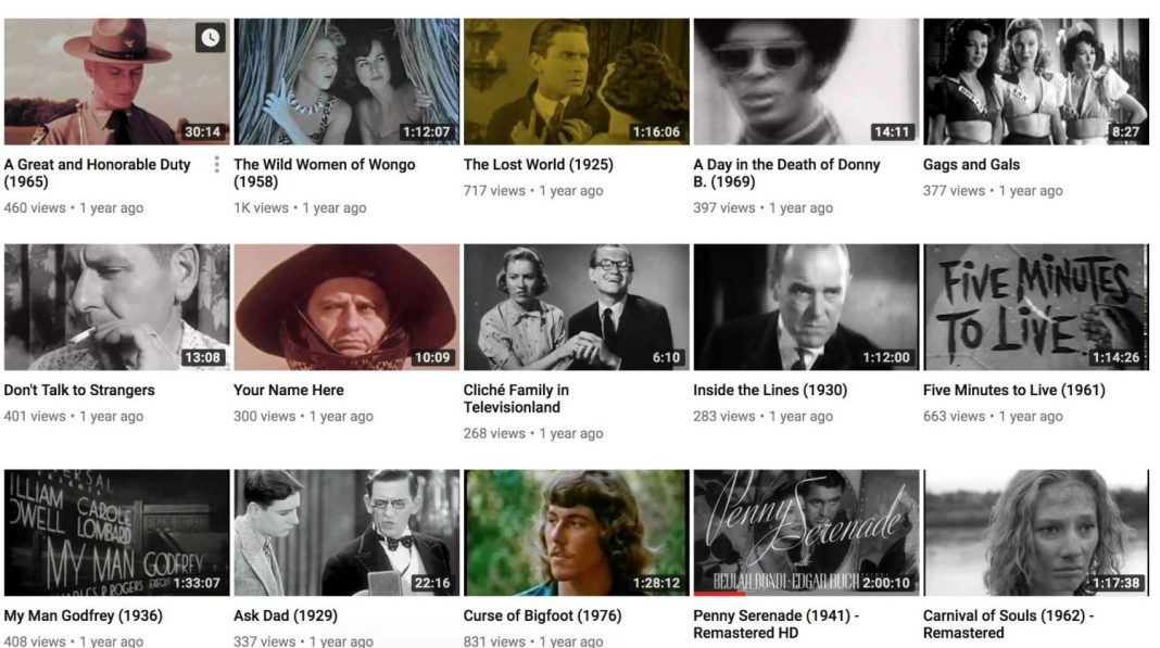 peliculas youtube public domain full movies