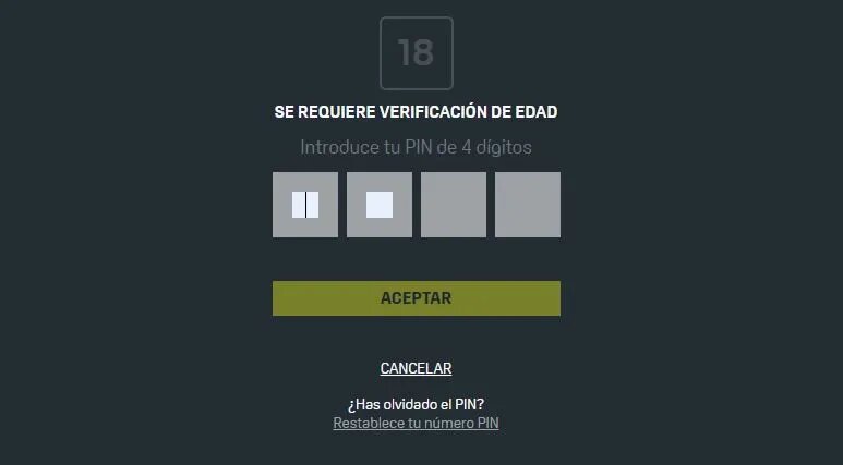 Pin Verificacion De Edad 