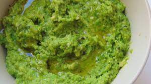 Ingredientes Para El Pesto De Guisantes