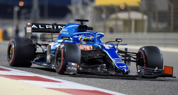 Fernando Alonso Bahrein Alpine