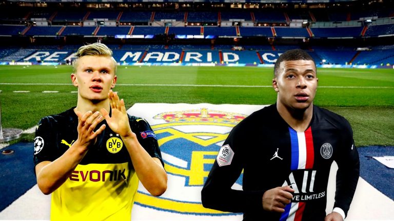 Las ‘ofensivas’ de los equipos de Haaland y Mbappé para alejar al Real Madrid de su fichaje