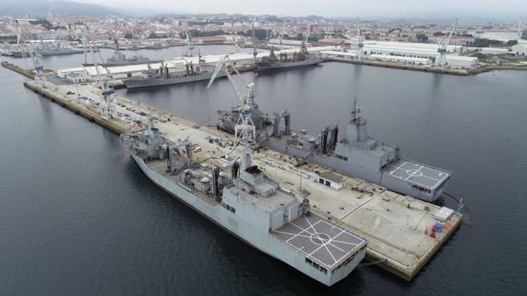 Operarios del sector naval de Ferrol se manifiestan