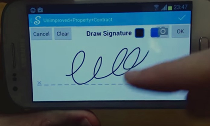 ¿Firmar Documentos A Través De Un Móvil?