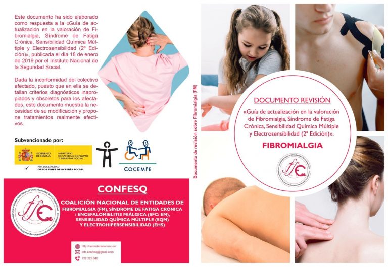 Asociaciones de pacientes de fibromialgia piden revisar una guía al INSS