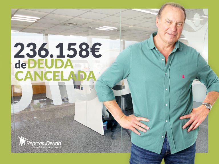 Repara tu Deuda Abogados cancela 236.158 € en Bilbao (Vizcaya) con la Ley de Segunda Oportunidad
