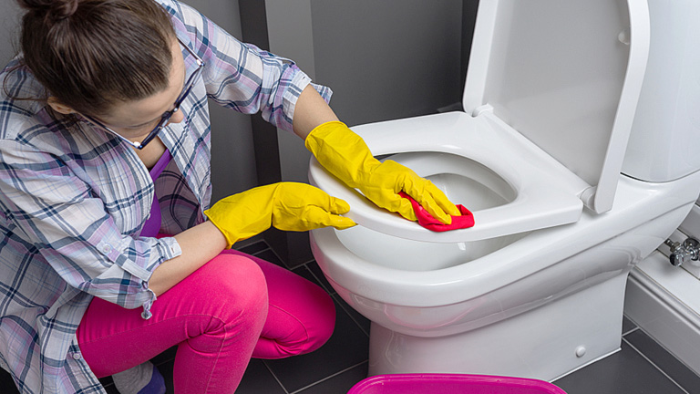 Limpieza  Con Bicarbonato De Sodio Y Agua Oxigenada