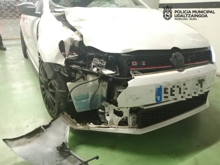 El juez decreta el ingreso en prisión provisional del autor del atropello mortal a un peatón en Pamplona