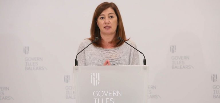 Armengol rechaza que se responsabilice al Govern de los casos de explotación sexual infantil
