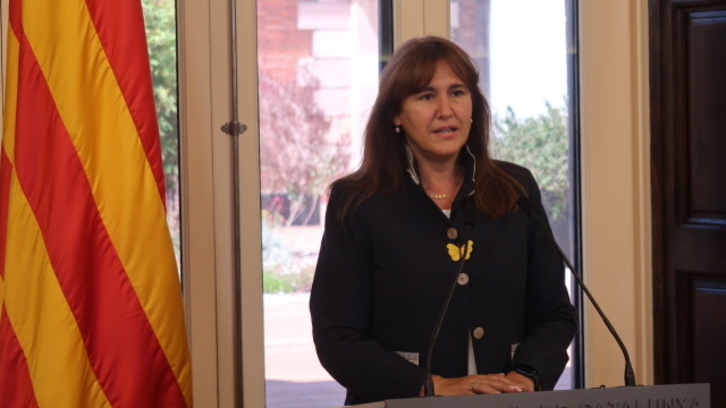 Borràs propone a Aragonès como candidato a la investidura
