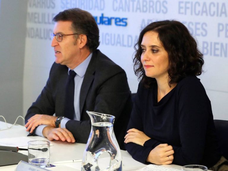 Feijóo ve el «triunfo inapelable» de Ayuso un «gran resultado» para Casado