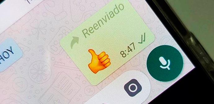 WhatsApp: así puedes lograr que no aparezca la etiqueta «reenviado»