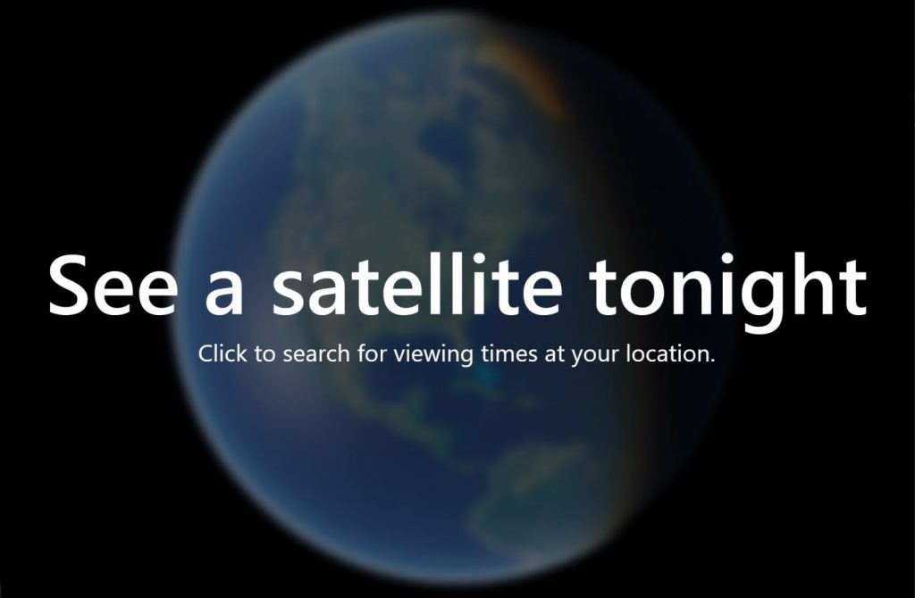 App Ver Satelites See A Satellite Tonight