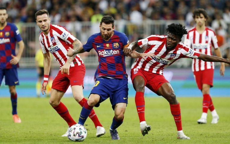 Barcelona y Atlético de Madrid empatan a cero en beneficio del Real Madrid