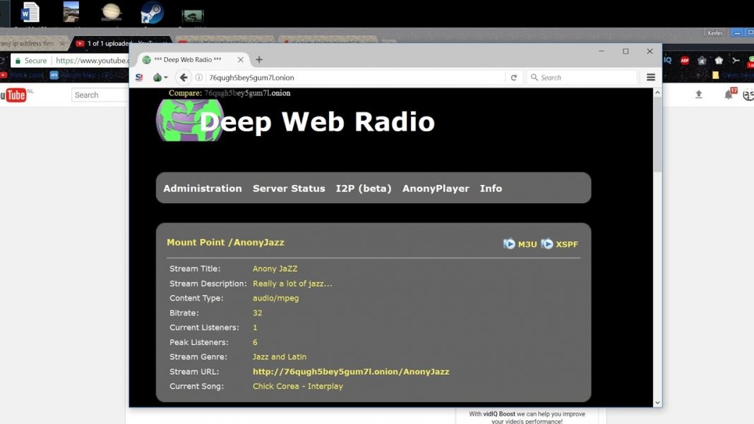 deep web radio