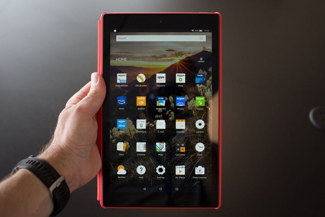 diseño fire hd 10