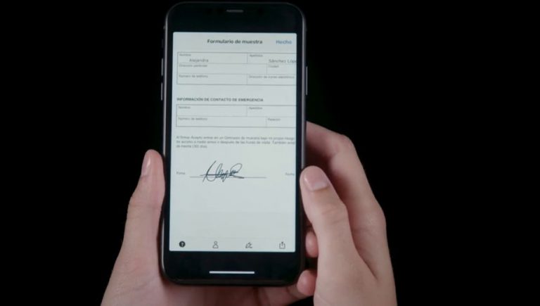 Cómo firmar documentos en tu móvil