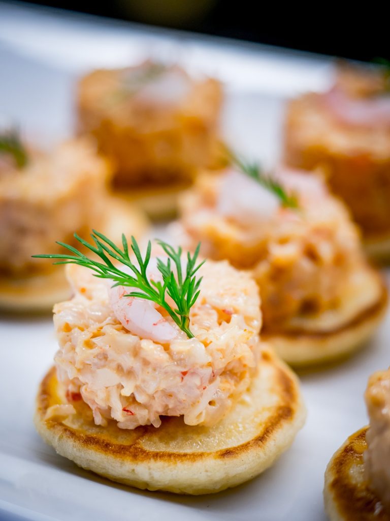 Canapés De Salmón