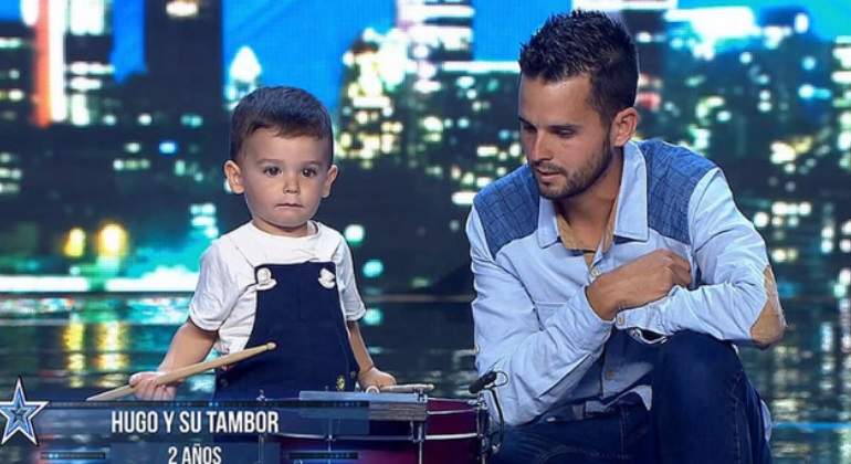 Hugo Molina, Con Su Padre, En Got Talent.