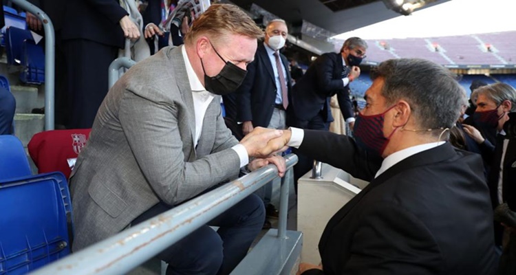 Laporta Koeman Barça No Convence