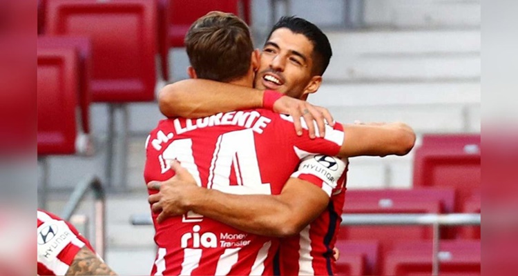 Marcos Llorente, Luis Suárez, Atlético Goles