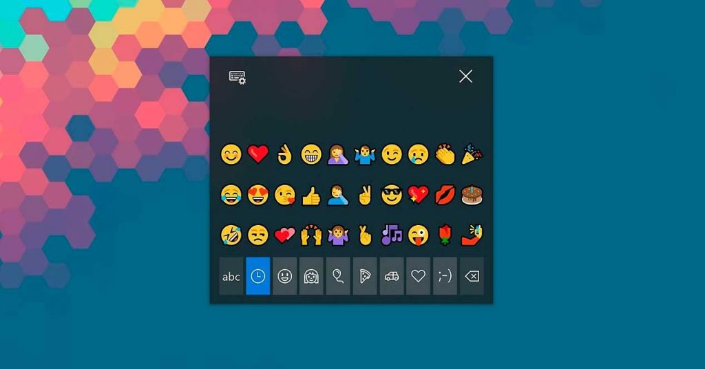 Nuevos Emojis Windows 10