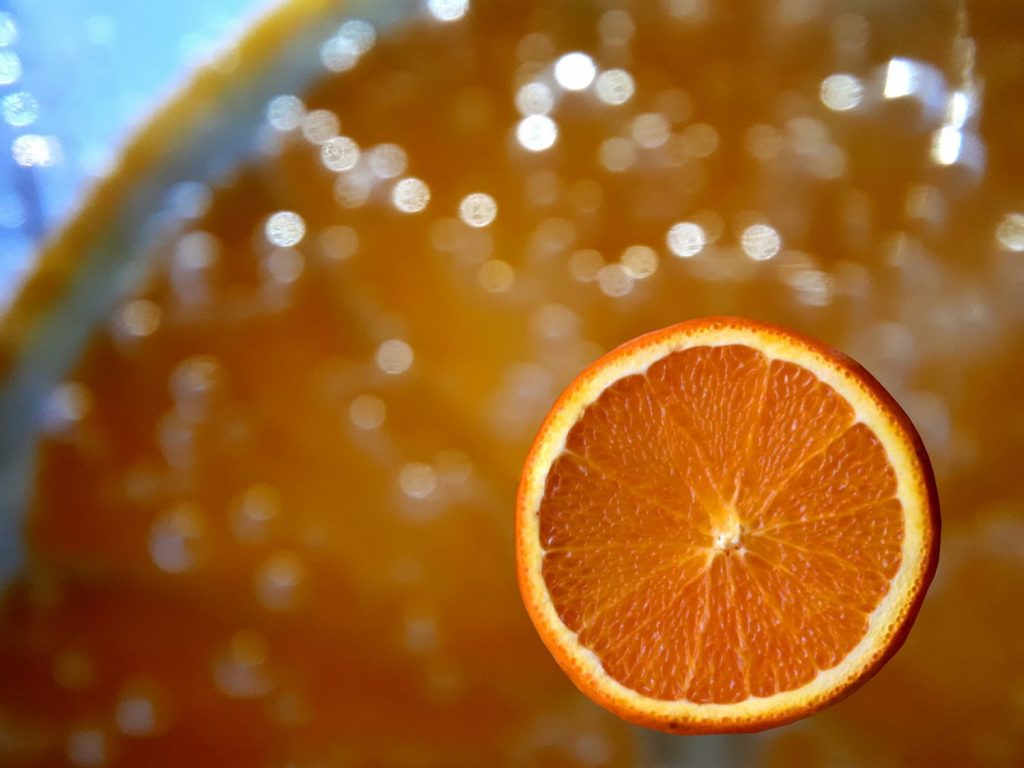 tarta de naranja