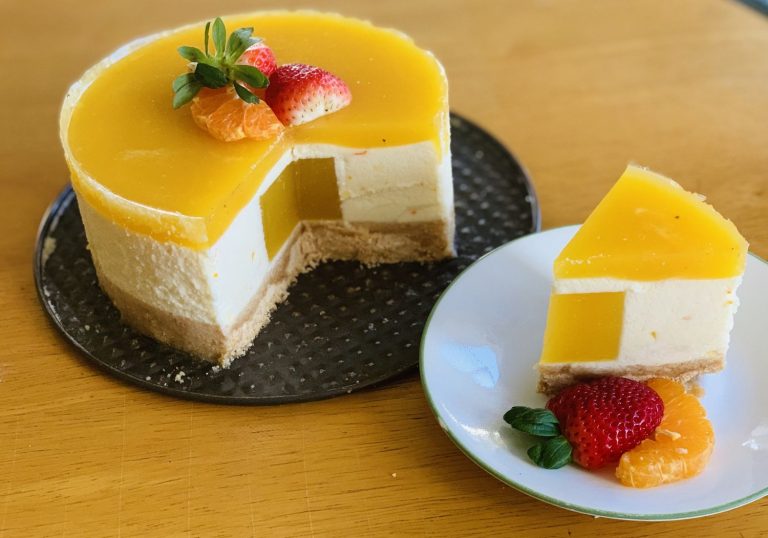 Cómo hacer una tarta de naranja sin tener que usar el horno