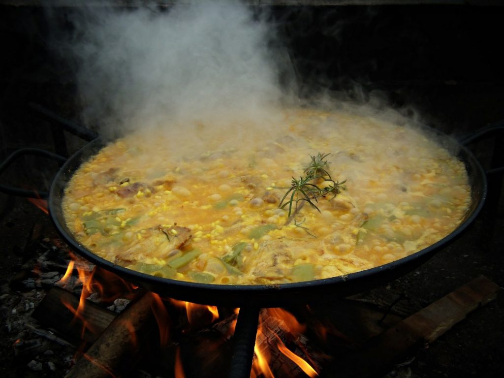 Cocción De Paella