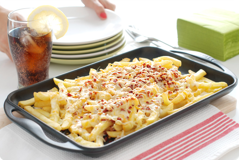 ¿Qué Son Las Patatas Bacon &Amp; Cheese Fries?