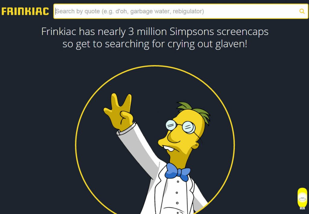 Programa Frinkiac