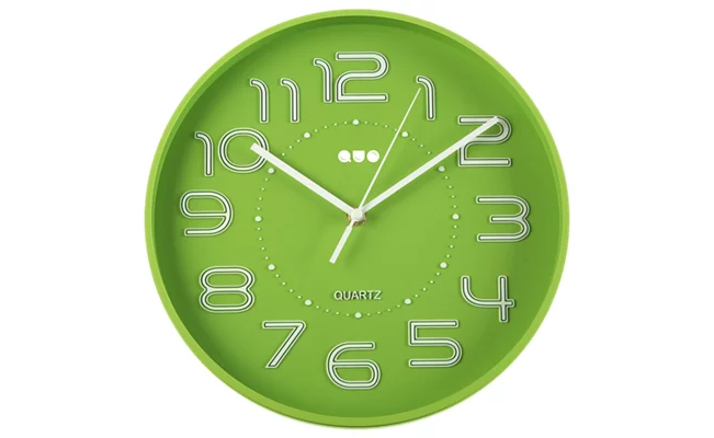 Reloj De Cocina Verde De Leroy Merlin.