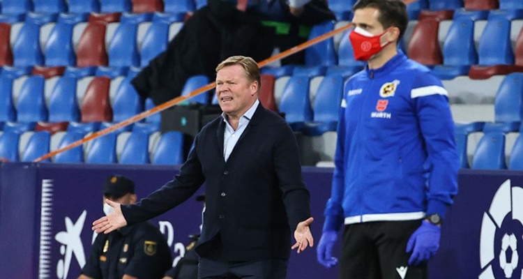 Ronald Koeman, Barça Levante, Liga