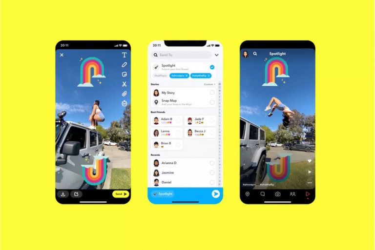 Snapchat lanza su plataforma de entretenimiento Spotlight en España