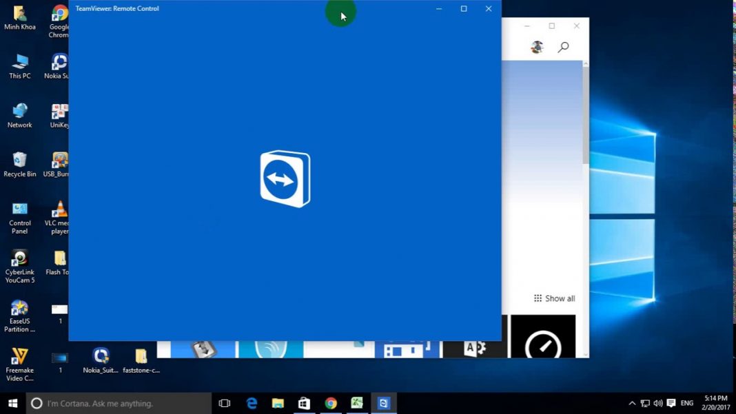 teamviewer control pc