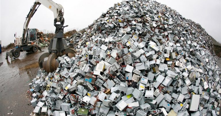 El mundo, cada vez más lleno de basura electrónica