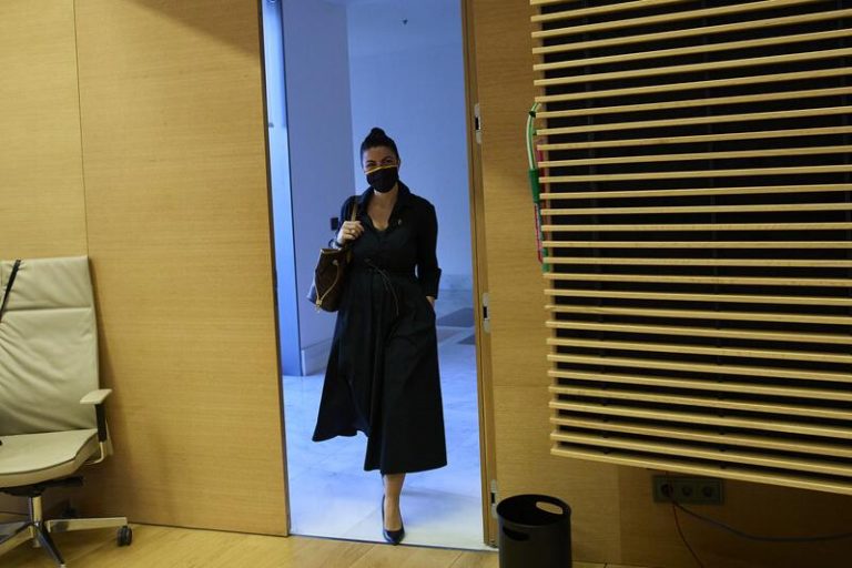 Olona denuncia que un diputado del PP la ha «amenazado»